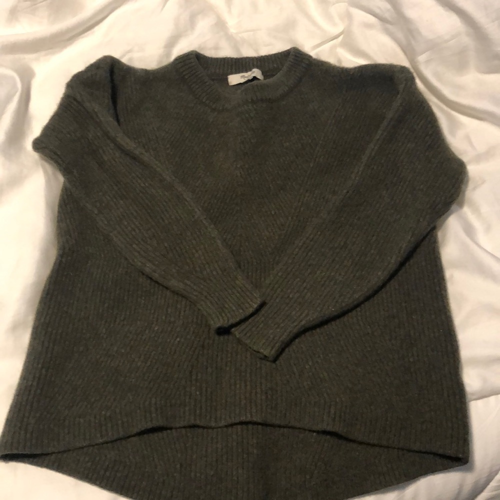 Army green/olive thick sweater!